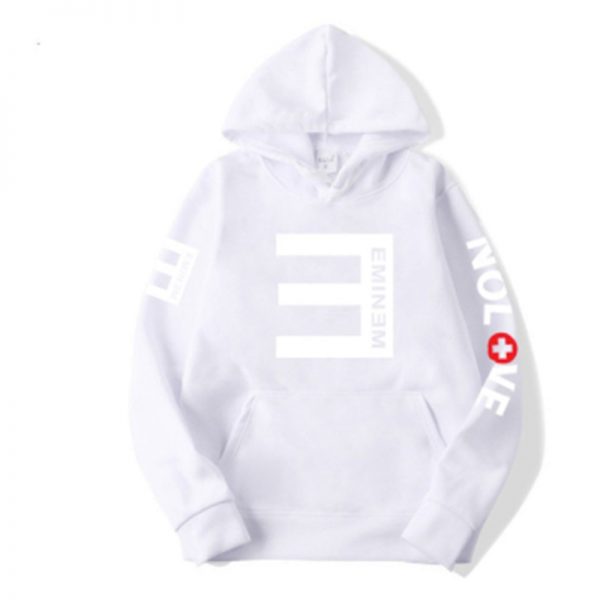 2021 spring and autumn hot men s women s Hoodie Eminem printing thickened Pullover Sweatshirt men 1 - Rapper Outfits