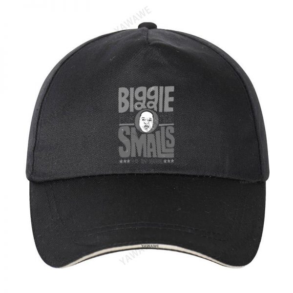 Baseball Caps hat black biggie smalls for mayor Baseball cap Unisex Snapback hats Summer Solid Sunhat - Rapper Outfits