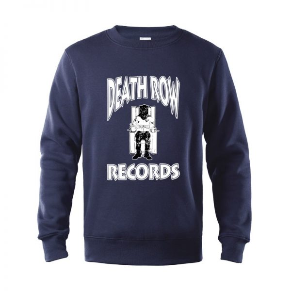 Death Row Records Dr Dre Tupac Men Women Unisex Top Sweatshirt Men New Fashion Streetwear Cotton 1 - Rapper Outfits