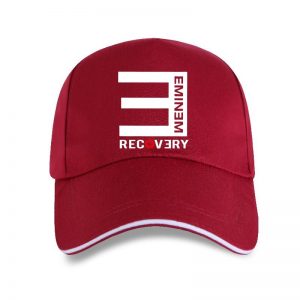 EU Size 100 Cotton Rapper Eminem Tops Single Recovery Letter E Design Creative Summer Baseball cap - Rapper Outfits