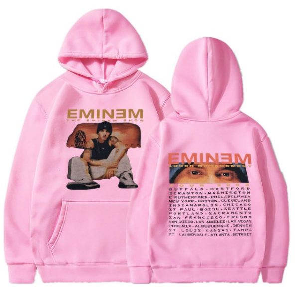 Eminem Anger Management Tour 2002 Hoodie Vintage Harajuku Funny Rick Sweatshirts Long Sleeve Men Women Pullover 6.jpg 640x640 6 - Rapper Outfits