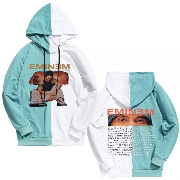 Eminem Anger Management Tour 2002 Hoodie Vintage Harajuku Funny Thin Section Sweatshirts Long Sleeve Men Women 1 - Rapper Outfits