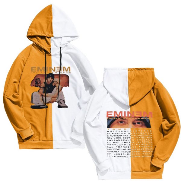 Eminem Anger Management Tour 2002 Hoodie Vintage Harajuku Funny Thin Section Sweatshirts Long Sleeve Men Women 4 - Rapper Outfits