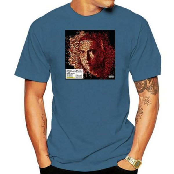 Eminem Relapse T Shirt Classic Hip Hop Rap Slim Shady Revival Rap God New Loose - Rapper Outfits