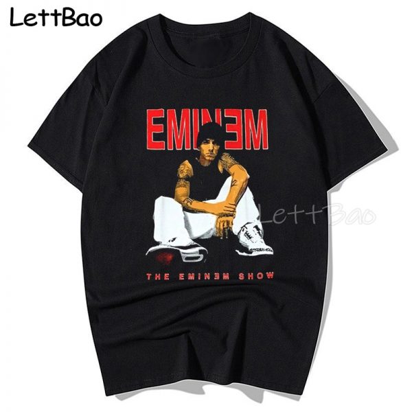 Eminem T shirt Hip Hop Rap Pop Fashion Unisex TumblrT Shirt Fashion Tshirt Hip Hop O - Rapper Outfits