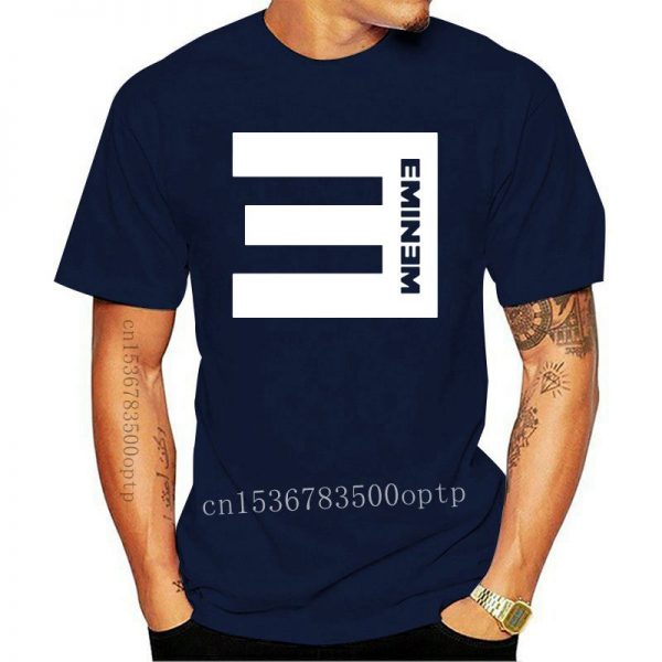 Fashion Brand Clothing EMINEM Men T Shirt 2018 New Summer 100 Cotton Raglan Men T shirt - Rapper Outfits