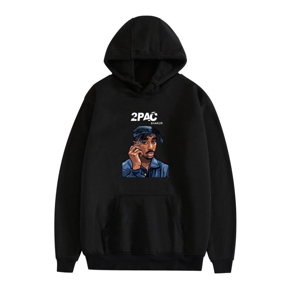 TuPac Outfit - Gangster TuPac Hip Hop Shakur Hoodie | Rapper Outfits