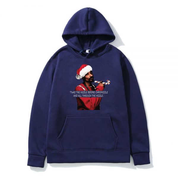 Hot New Rapper Snoop Doggy Dogg Men Women Hoodie Funny Hip Hop Christmas Streetwear Black Hooded 3 - Rapper Outfits