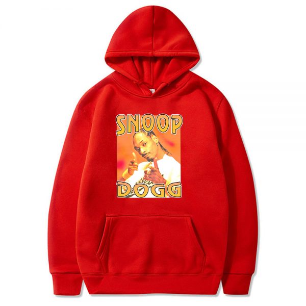 Hot Sale Snoop Doggy Dogg Cartoon Hoodies Four Season New Tops Cotton Wear Long Sleeves Hoodie 2 - Rapper Outfits