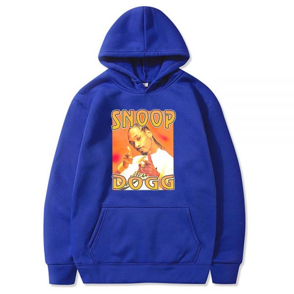 Hot Sale Snoop Doggy Dogg Cartoon Hoodies Four Season New Tops Cotton Wear Long Sleeves Hoodie 5 - Rapper Outfits
