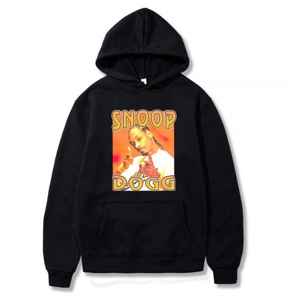 Hot Sale Snoop Doggy Dogg Cartoon Hoodies Four Season New Tops Cotton Wear Long Sleeves Hoodie - Rapper Outfits