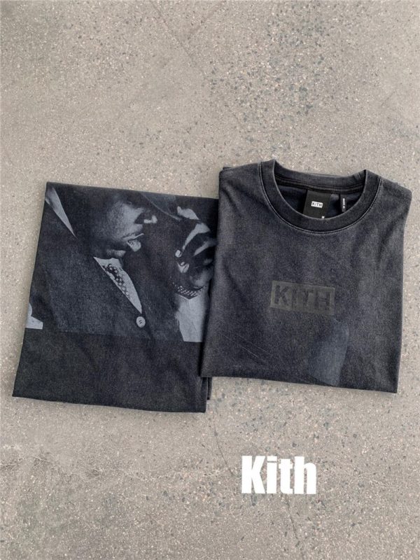 KITH Biggie Last Day Vintage BOX LOGO T Shirt Men Women 1 1 High Quality T 3 - Rapper Outfits