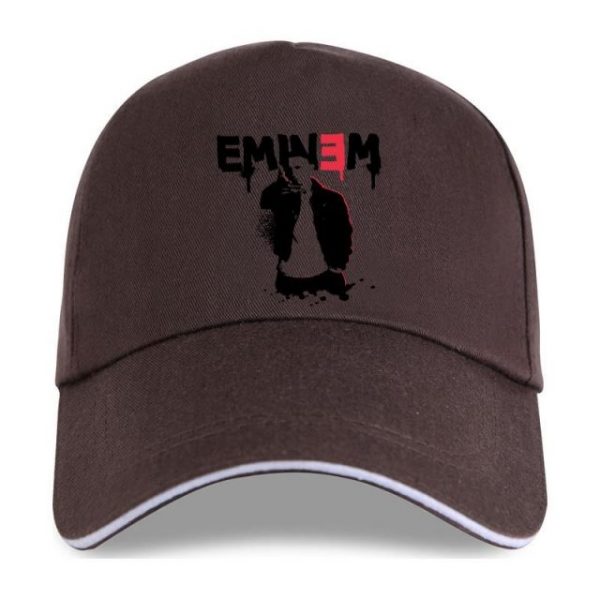 New Baseball cap Brand Eminem Splatter Mens White Slim Fit 2021 Official 2.jpg 640x640 2 - Rapper Outfits