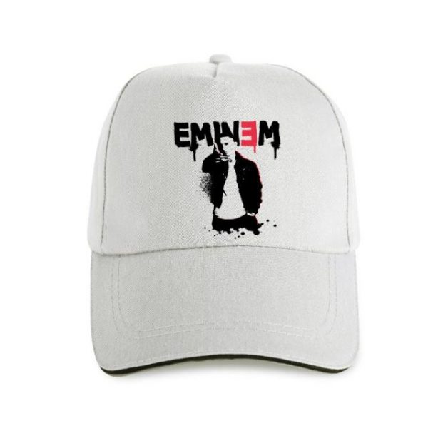 New Baseball cap Brand Eminem Splatter Mens White Slim Fit 2021 Official 3.jpg 640x640 3 - Rapper Outfits