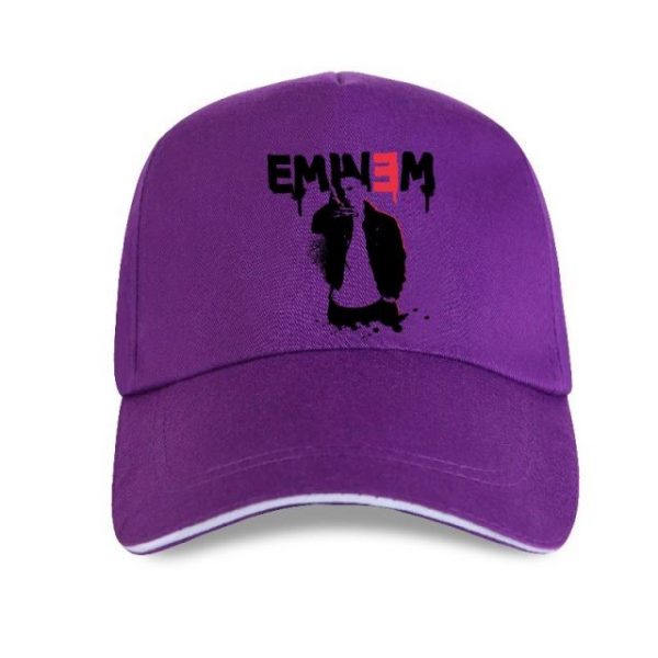 New Baseball cap Brand Eminem Splatter Mens White Slim Fit 2021 Official 6.jpg 640x640 6 - Rapper Outfits