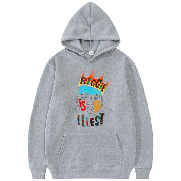 New Super Personality BIGGIE SMALLS Notorious Oversize Hoodie Men Women High Quality Aesthetic Hoodies Cotton Hip 1.jpg 640x640 1 - Rapper Outfits