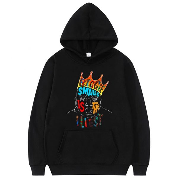 New Super Personality BIGGIE SMALLS Notorious Oversize Hoodie Men Women High Quality Aesthetic Hoodies Cotton Hip - Rapper Outfits
