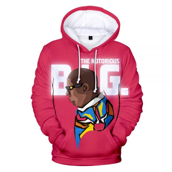 Notorious B I G Hoodies Sweatshirts Men Women 3D Print Harajuku Biggie Smalls Rapper Hip Hop 1 - Rapper Outfits