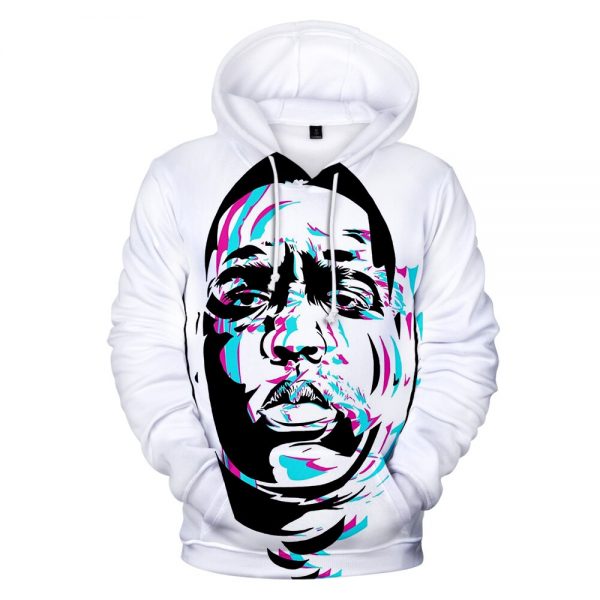 Notorious B I G Hoodies Sweatshirts Men Women 3D Print Harajuku Biggie Smalls Rapper Hip Hop 4 - Rapper Outfits