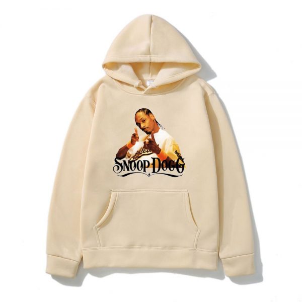 Rapper 2Pac Tupac Snoop Doggy Dogg Men Women Hoodie Hip Hop Rap Harajuku Oversized Hooded Sweatshirt 2 - Rapper Outfits