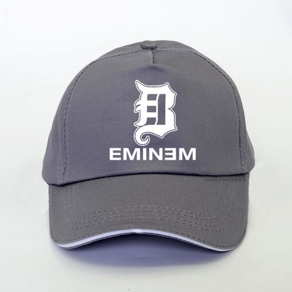 Rapper Eminem baseball cap Men Cotton Trucker caps Hiphop funny Punk Style Dad hat Camisa Masculina 1 - Rapper Outfits