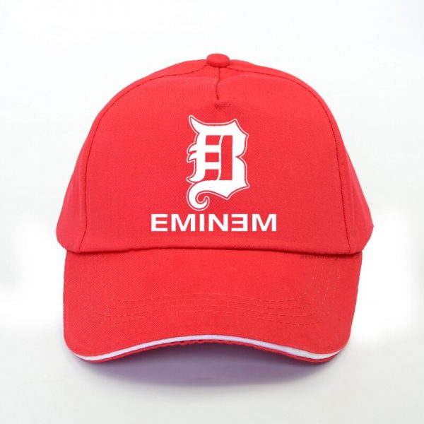 Rapper Eminem baseball cap Men Cotton Trucker caps Hiphop funny Punk Style Dad hat Camisa Masculina 2 - Rapper Outfits