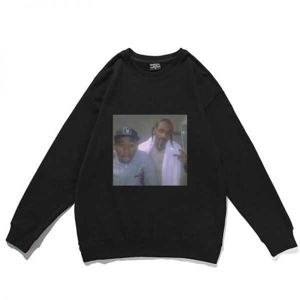 Rapper Hip Hop Tupac 2pac Snoop Doggy Dogg Print Sweatshirts Regular Men Sweatshirt Man Woman Fashion - Rapper Outfits