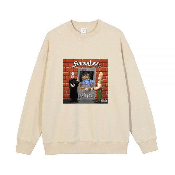 Rapper Snoop Doggy Dogg Hip hop Sweatshirt European American Trend All match Hot Pullover Vintage Fleece 2 - Rapper Outfits