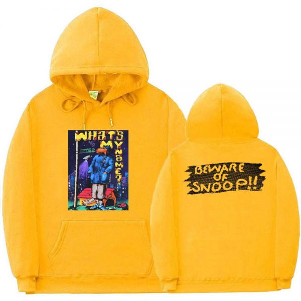 Rapper Snoop Doggy Dogg Print Hoodie Men Women Fashion Casual Hoodie Male Hip Hop Trend Sweatshirt 2 - Rapper Outfits
