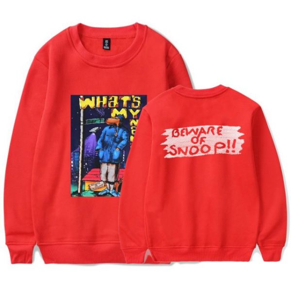 Rapper Snoop Doggy Dogg Print Sweatshirt Men Women Crewneck Pullover Male Hip Hop Trend Streetwear Man 3.jpg 640x640 3 - Rapper Outfits