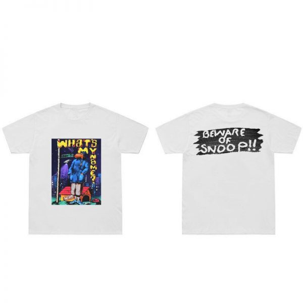 Rapper Snoop Doggy Dogg Print Tshirt High Quality Men Women Casual Cotton T shirt Hip Hop 1 - Rapper Outfits