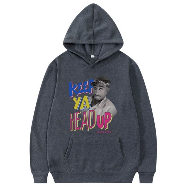 Rapper Tupac 2pac Hoodie Men Women Casual Loose Sweatshirts Awesome Man Oversized Hoodies Black Unisex Hood 5 - Rapper Outfits