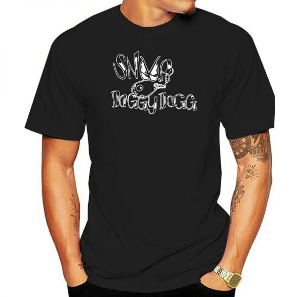 Snoop Doggy Dogg Promo T Shirt Classic Hip Hop Death Row Records Anime T shirt Men - Rapper Outfits