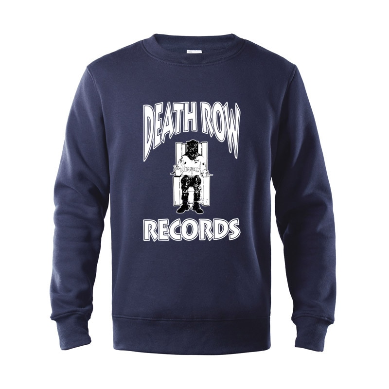 Death Row Records Dr Dre Tupac Men Women Unisex Top Sweatshirt Men New Fashion Streetwear Cotton Fleece Hoodie Sweatshirt