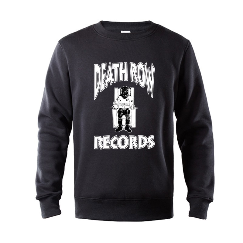 Death Row Records Dr Dre Tupac Men Women Unisex Top Sweatshirt Men New Fashion Streetwear Cotton Fleece Hoodie Sweatshirt