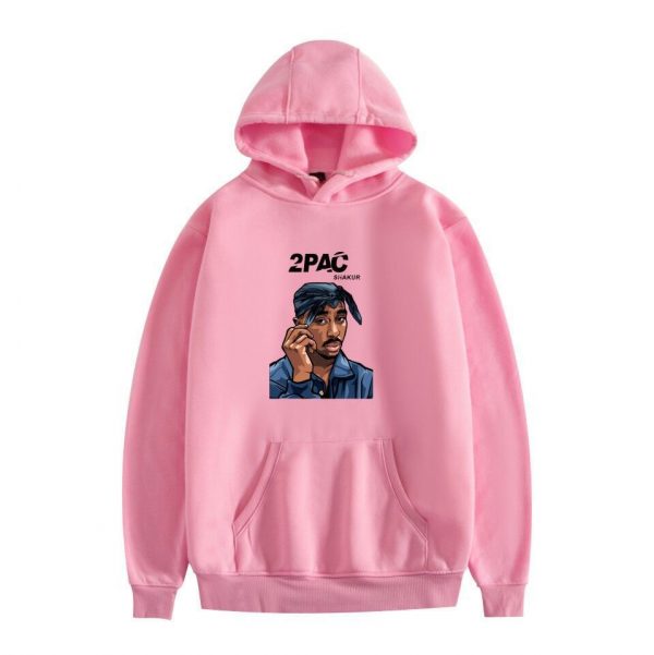 Gangster Tupac 2pac Hoodie Men Women Sweatshirt Kid Hip Hop Clothes Rapper Tupac Shakur Hoodies Child Tracksuit Boys Girl Coat