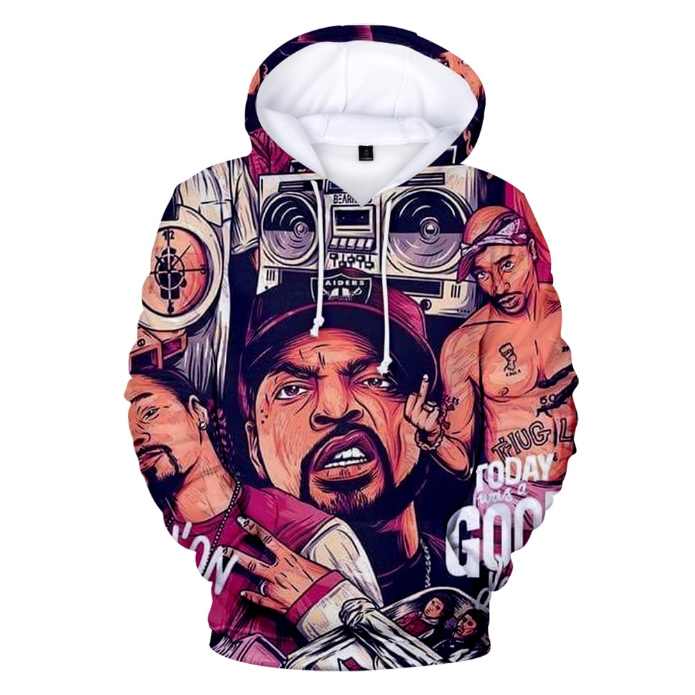 Notorious B.I.G. Hoodies Sweatshirts Men Women 3D Print Harajuku Biggie Smalls Rapper Hip Hop Hoody Fashion Pullover