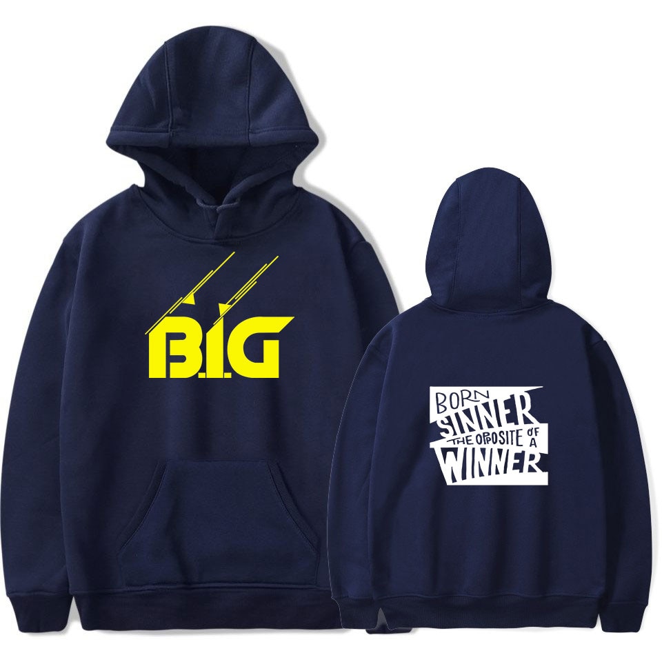 Notorious Big Sweatshirt Streetwear Hoodie Fashion Brand Youth Hooded Sweatshirt Hoodie Pullover Printing BIGGIE Male / Female
