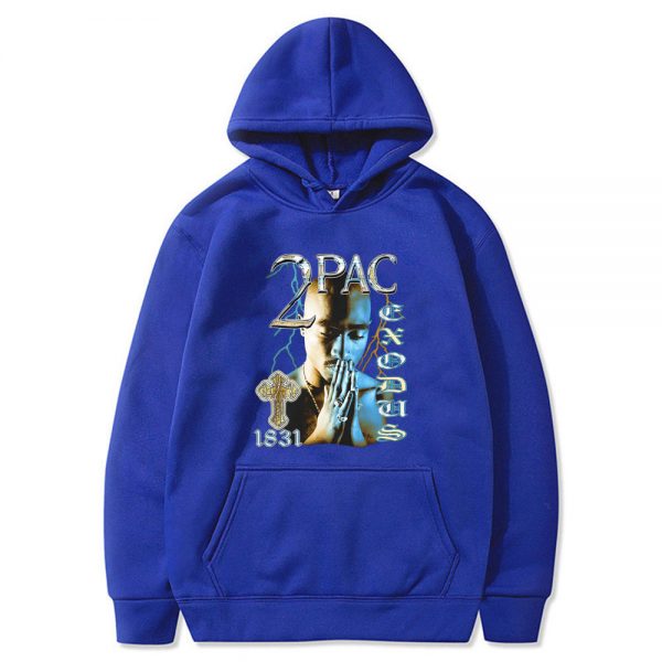 Tupac 2pac Hoodie Awesome Rapper Shakur Hip Hop Hoodies Men Women Fashion Vintage Sweatshirt Tops Man Casual Harajuku Streetwear