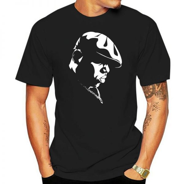 Eazy E T Shirt Men Print Biggie Stencil Music Tee Shirt Summer T Shirts Men s - Rapper Outfits