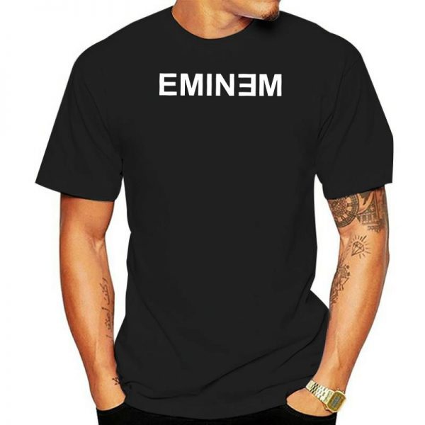 Eminem T Shirt Rapper T Shirt Single Recovery Letter E Design Short Sleeve Tee 100 Cotton - Rapper Outfits