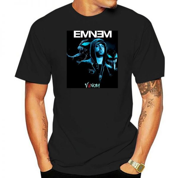Eminem Venom T Shirt O Neck Fashion Casual High Quality Print T Shirt 2022 New Short 1 - Rapper Outfits