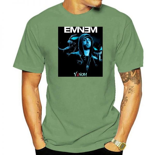 Eminem Venom T Shirt O Neck Fashion Casual High Quality Print T Shirt 2022 New Short 5 - Rapper Outfits