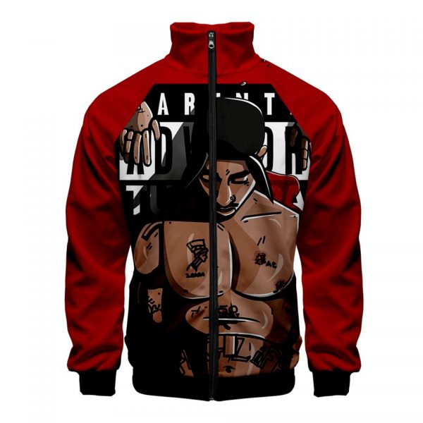 Hip Hop Tupac Amaru Shakur Jacket Mens Long Sleeve Hoodie Sweatshirt Men Gangsta Rapper Tupac Hoody 2 - Rapper Outfits