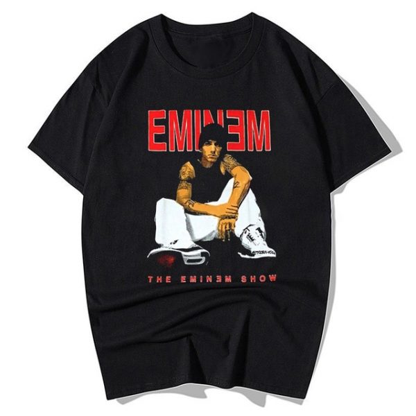 Rapper Eminem T Shirt Men Women Summer Fashion Cotton T shirt Kids Hip Hop Tops Rap 1.jpg 640x640 1 - Rapper Outfits