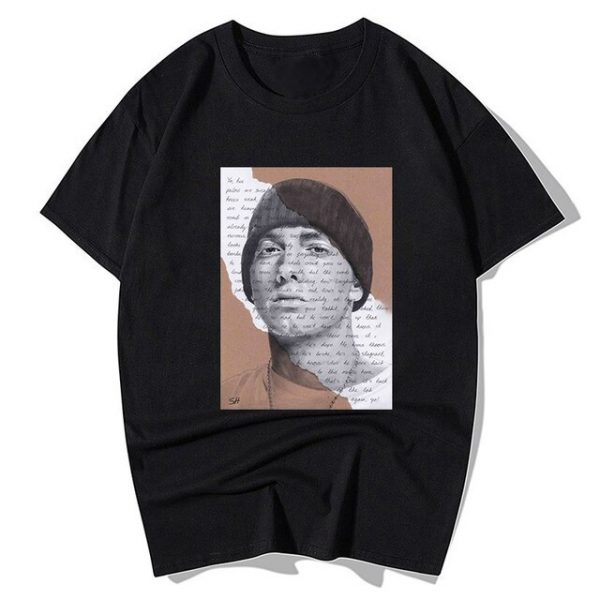 Rapper Eminem T Shirt Men Women Summer Fashion Cotton T shirt Kids Hip Hop Tops Rap 10.jpg 640x640 10 - Rapper Outfits