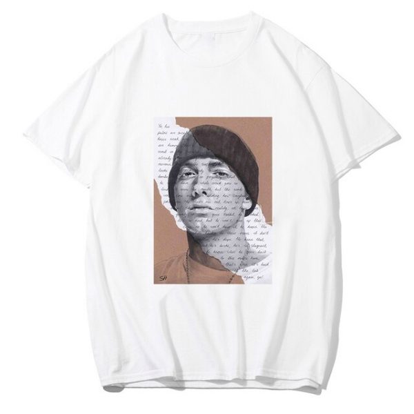 Rapper Eminem T Shirt Men Women Summer Fashion Cotton T shirt Kids Hip Hop Tops Rap 11.jpg 640x640 11 - Rapper Outfits
