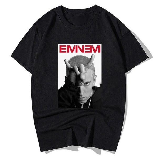 Rapper Eminem T Shirt Men Women Summer Fashion Cotton T shirt Kids Hip Hop Tops Rap 12.jpg 640x640 12 - Rapper Outfits
