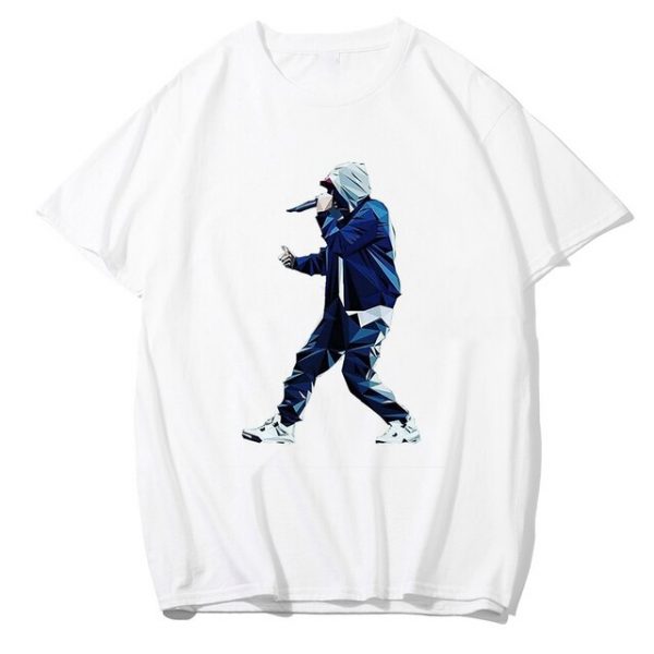 Rapper Eminem T Shirt Men Women Summer Fashion Cotton T shirt Kids Hip Hop Tops Rap 14.jpg 640x640 14 - Rapper Outfits