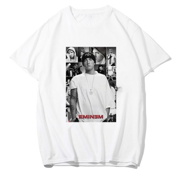 Rapper Eminem T Shirt Men Women Summer Fashion Cotton T shirt Kids Hip Hop Tops Rap 3.jpg 640x640 3 - Rapper Outfits